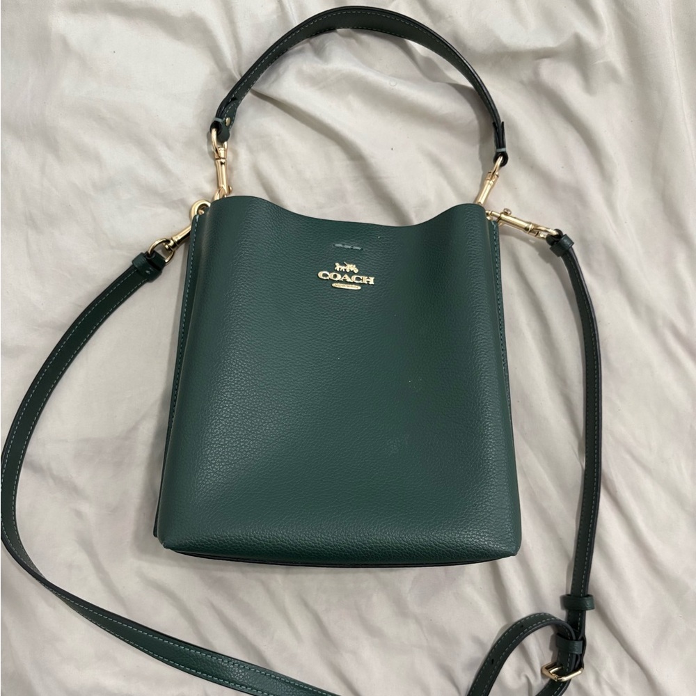 Coach Dark Green Crossbody Bag